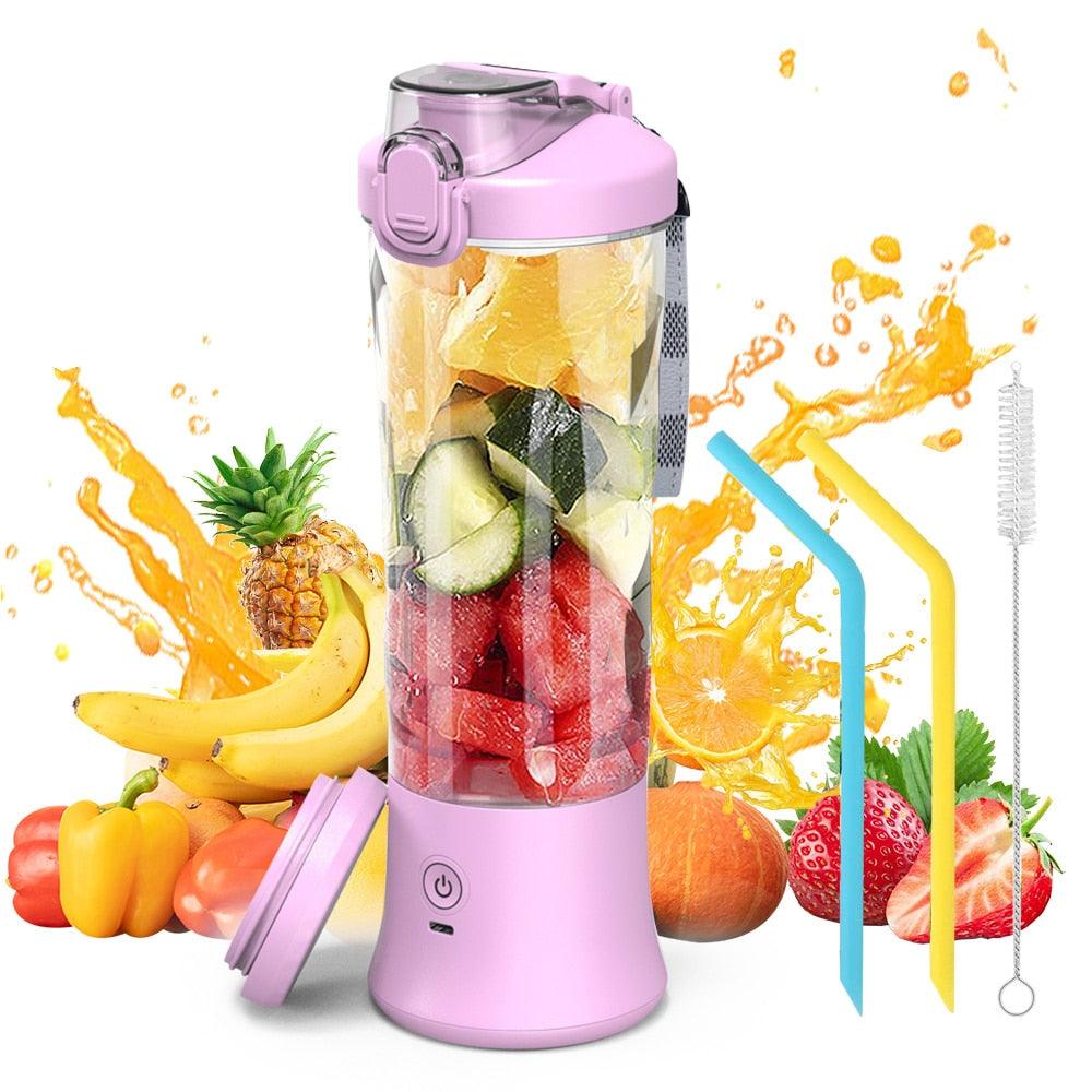 Les Visionnaires Beauté et santé Violet / USB VitaFusion - Le mixeur de poche pour smoothies et shakes délicieux