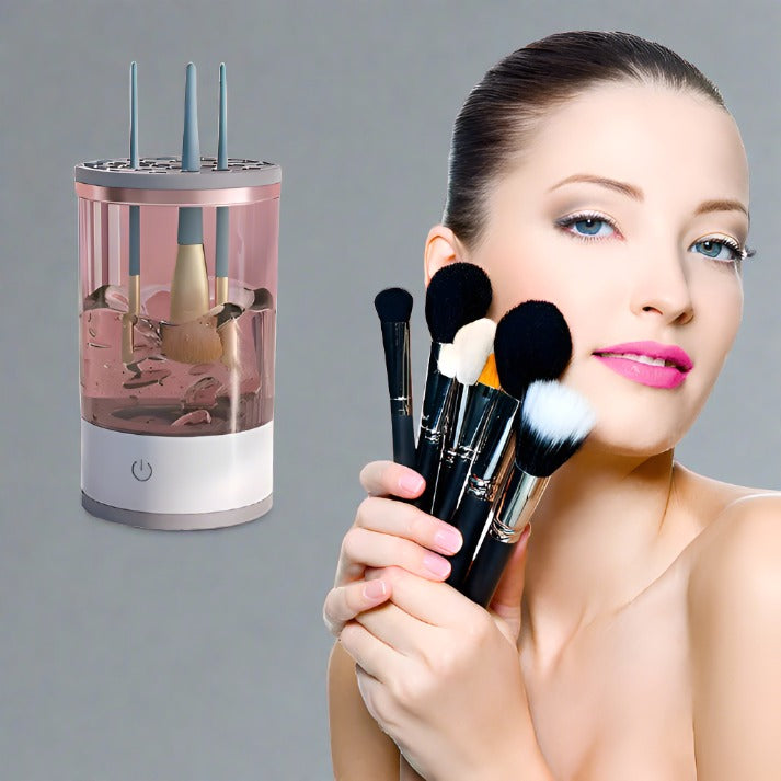 Queen Beauty Shopping Claire BeautiClean™   Appareil de nettoyage de pinceaux de maquillage